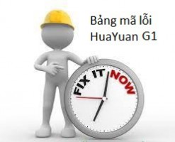 Các lỗi thường gặp trên biến tần HUAYUAN G1