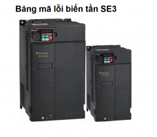 Các lỗi thường gặp trên biến tần SHIHLIN SE3