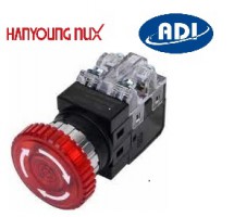 Công tắc dừng khẩn có đèn Hanyoung CRA-30RA(R/G/Y)