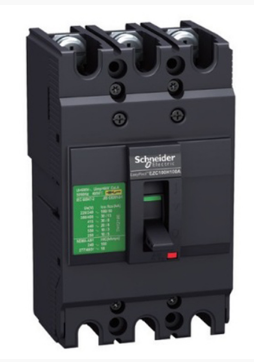 CẦU DAO/ APTOMAT TỰ ĐỘNG DẠNG KHỐI SCHNEIDER EZC 3P H 15A  30kA  EZC100H3015