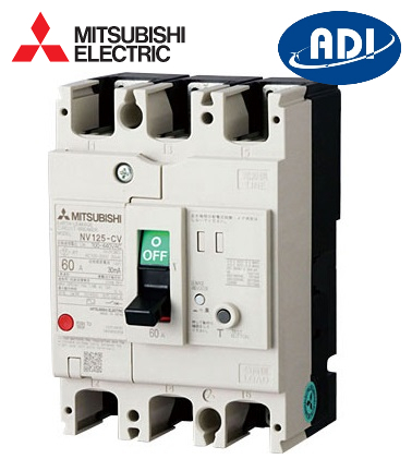 Cầu dao tự động 3 pha Mitsubishi  NF MCCB NF1600-SEW 3P 1600A 85kA 415VAC