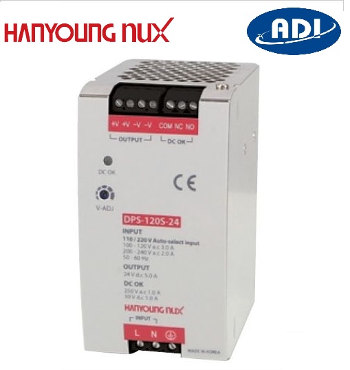 Bộ nguồn 24V 100W, 4.2A, Hanyoung DPS-180s-24