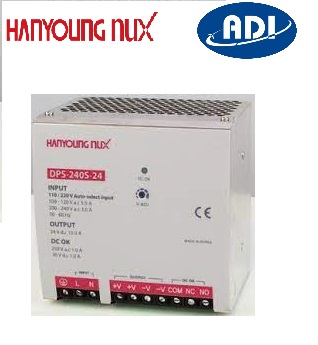 Bộ nguồn 24V 240W, 10A, Hanyoung DPS-240s-24