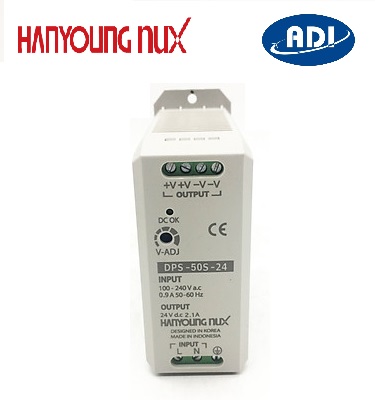 Bộ nguồn 24V 15W, 0.63A, Hanyoung DPS-15s-24