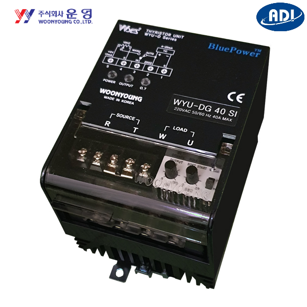 Bộ điều khiển nguồn 1P 220V, 50A Woonyoung WYU-DG50SI