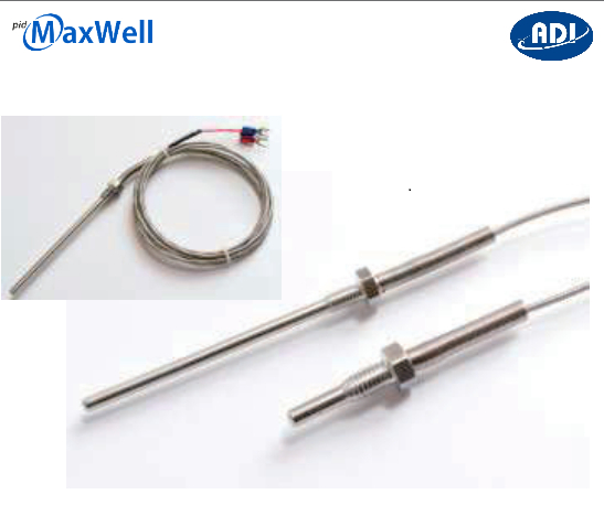 Cảm biến nhiệt độ Can PT100 Maxwell PT100-5-100- 1/2NPT-1500- Teflon-AVA -200