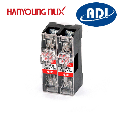 Đế giữ cầu chì Hanyoung HY-F15-2D