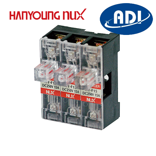 Đế giữ cầu chì Hanyoung HY-F15-3A