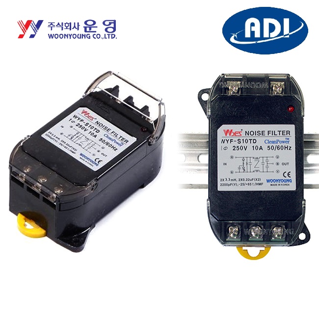 Lọc nhiễu 1 P 250V, 20A Giá kinh tế Woonyoung WYFS20TD