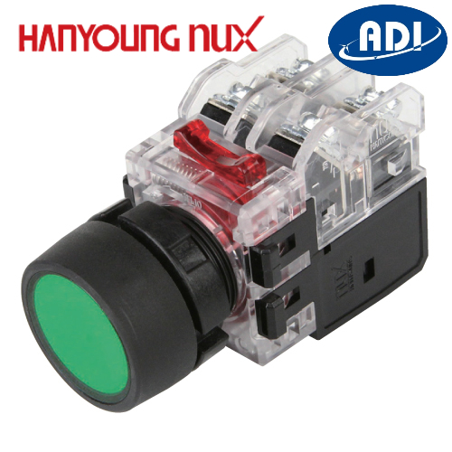 Nút nhấn có đèn Hanyoung MRX-TA1A0 (R/G/Y/A/W)