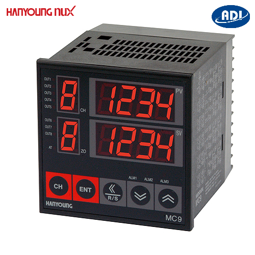 MC9 - Bộ điều khiển nhiệt độ đa kênh (4-8)