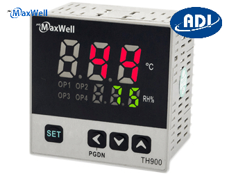 Bộ điều khiển nhiệt độ và độ ẩm Maxwell TH900-1-11-NNN-96
