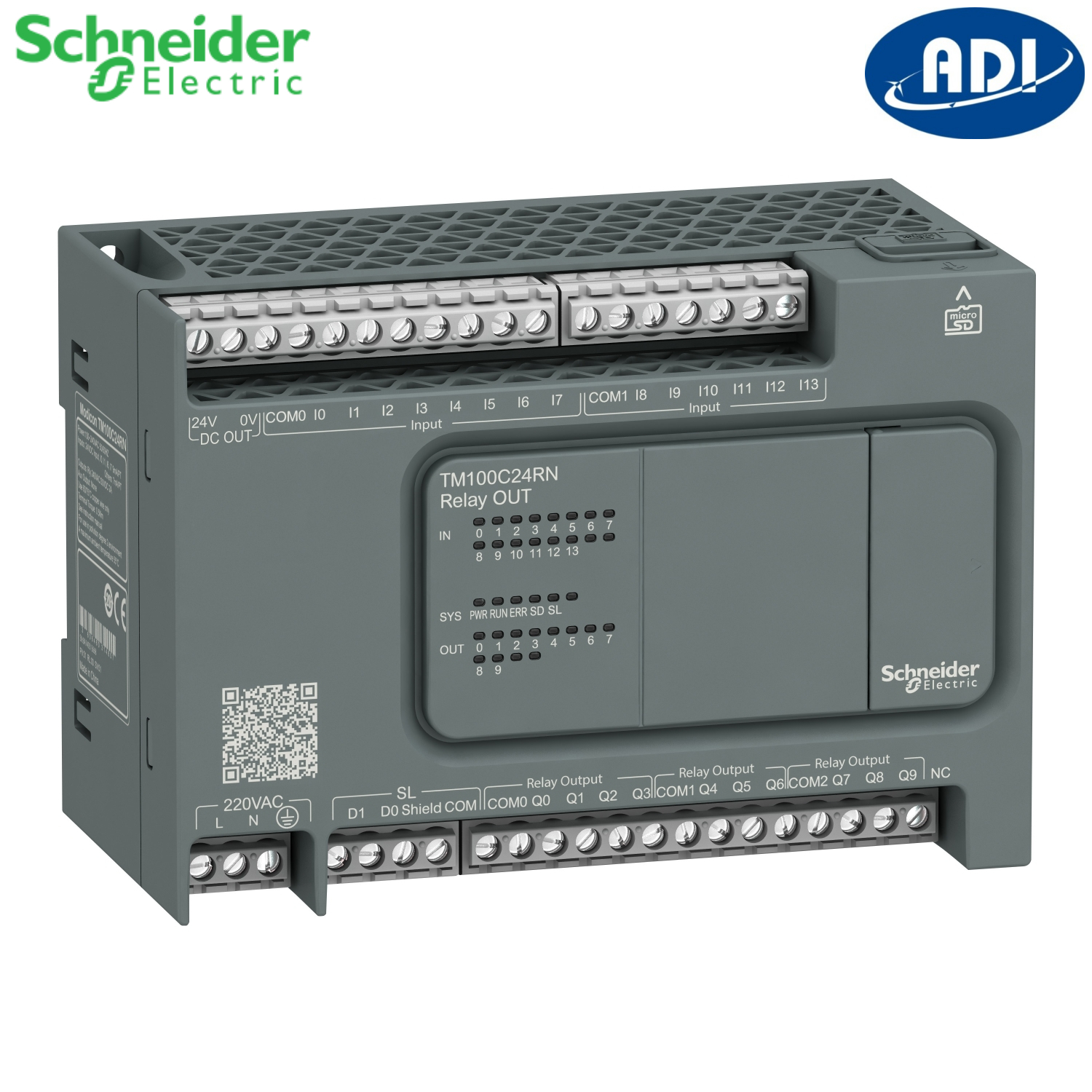 Bộ điều khiển lập trình PLC TM100C24R