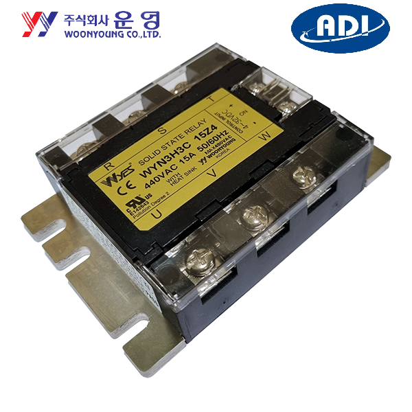 Relay bán dẫn Woonyoung 3 Pha 25A WYN3H3C25Z40