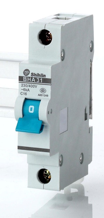 Aptomat tép MCB 1P 40A Shihlin BHA3 1C40