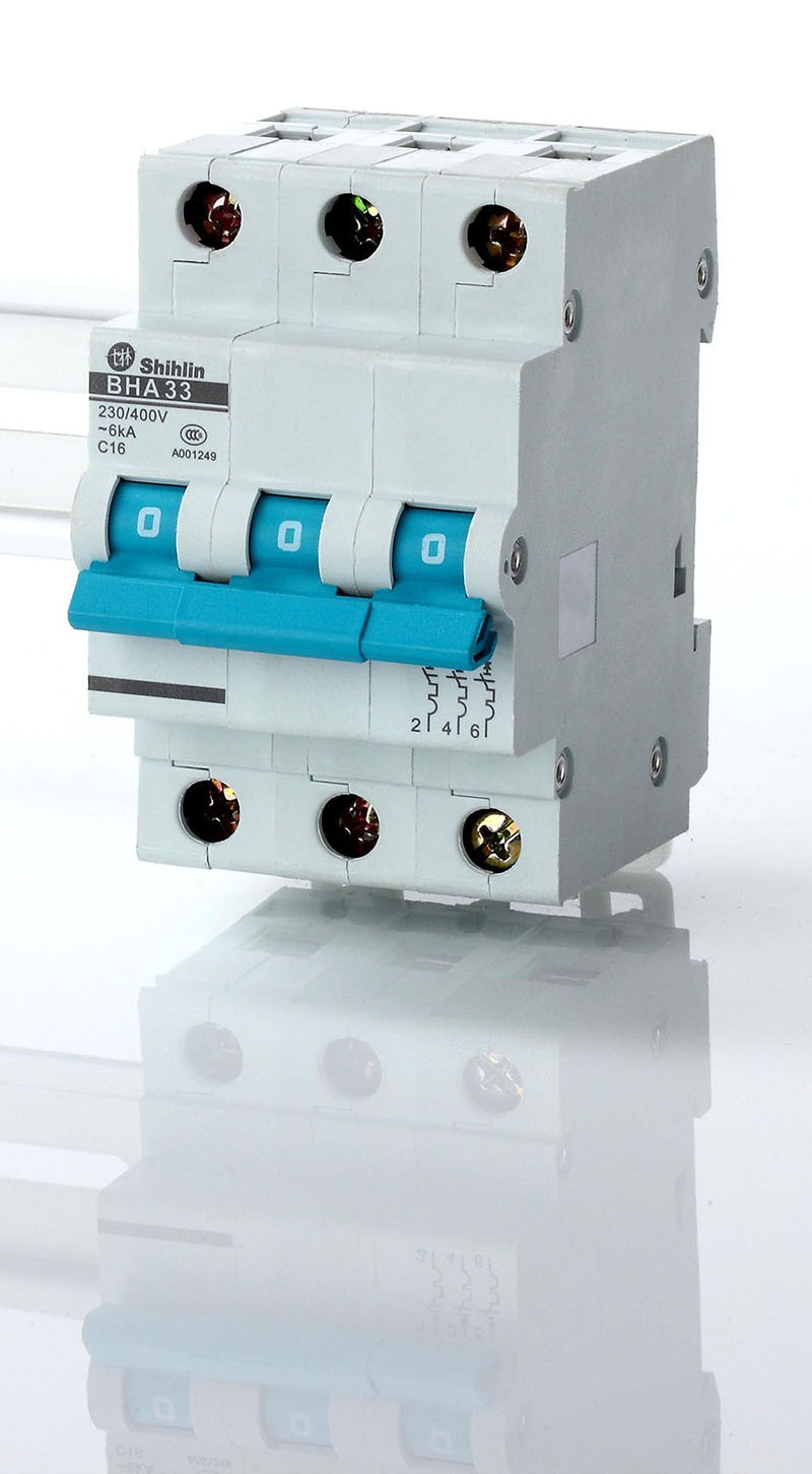 Aptomat tép MCB 3P 40A Shihlin BHA 33 C40