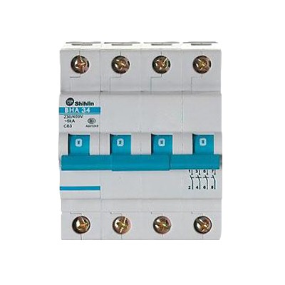 Aptomat tép MCB 4P 40A Shihlin BHA 34 C40